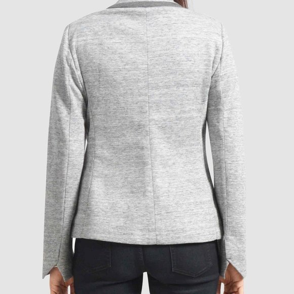 OLGYN Women’s Single Breasted Gray Blazer - Picture 2 of 4
